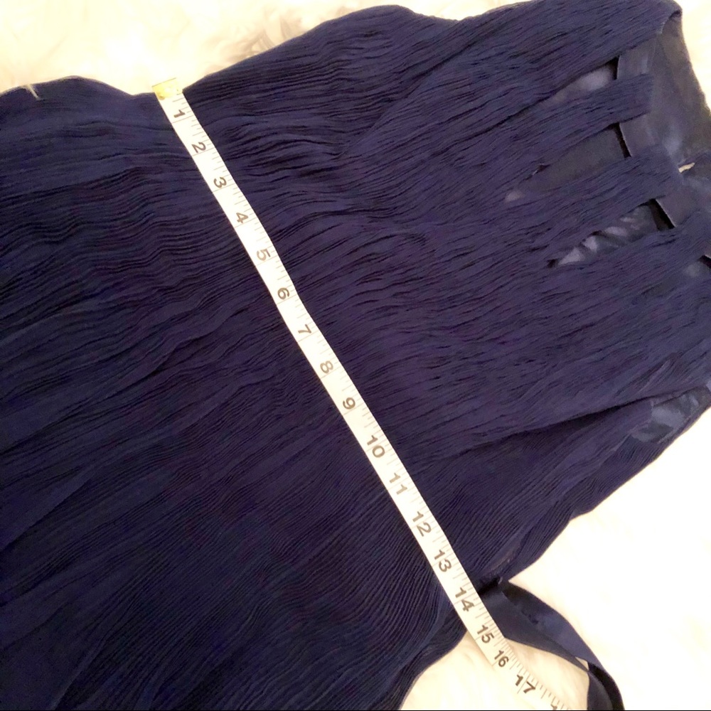 Elie Tahari Navy Blue Short Florence Dress NWT - Picture 5 of 8
